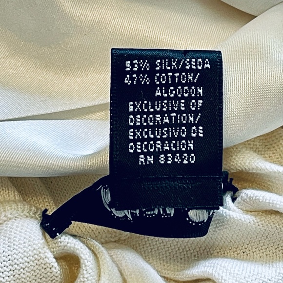 Silk Cotton Blend Halter Top - C’est City - Picture 12 of 12